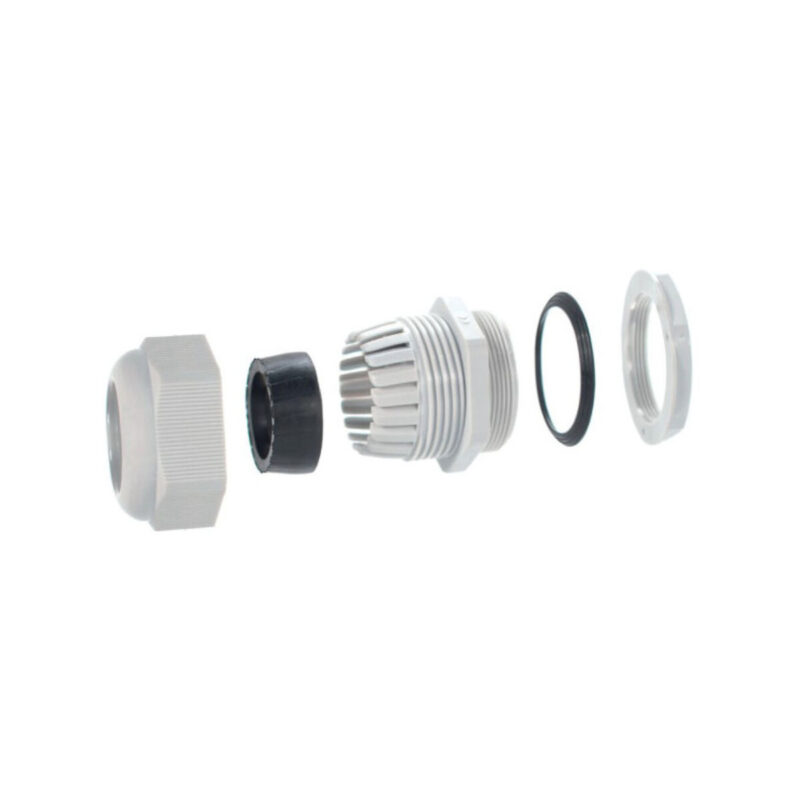 Dławica kablowa z gwintem PG-7 jasnoszary (1szt.)