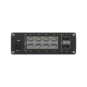 Teltonika TSW200 switch przemysłowy 8xGE 2xSFP PoE (TSW2000000B0) DIN