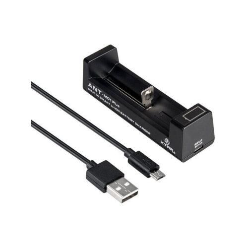 Ładowarka do akumulatorów cylindrycznych Li-ion 18650 Xtar ANT MC1 Plus micro USB-B