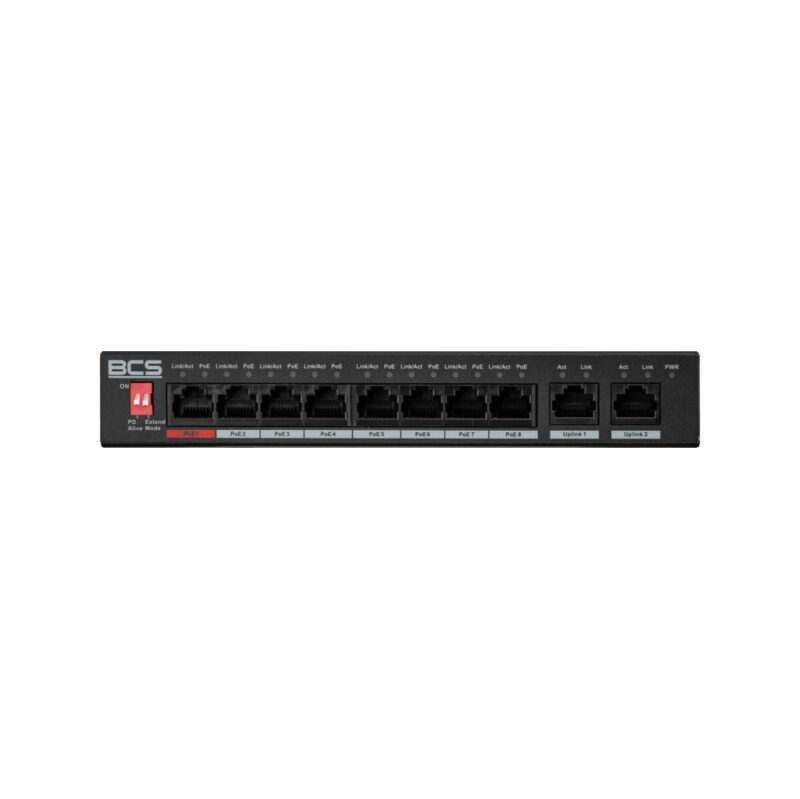 Switch PoE BCS LINE BCS-L-SP0802G(2)