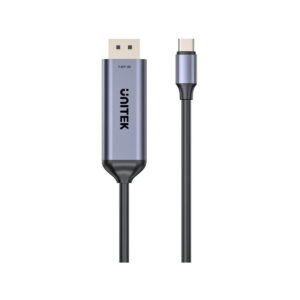 Adapter Unitek 8K USB-C do DisplayPort 1,5M - Przewód dwukierunkowy