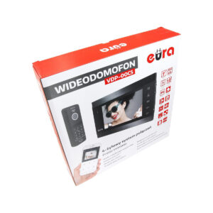 WIDEODOMOFON EURA VDP-00C5 CZARNY TUYA
