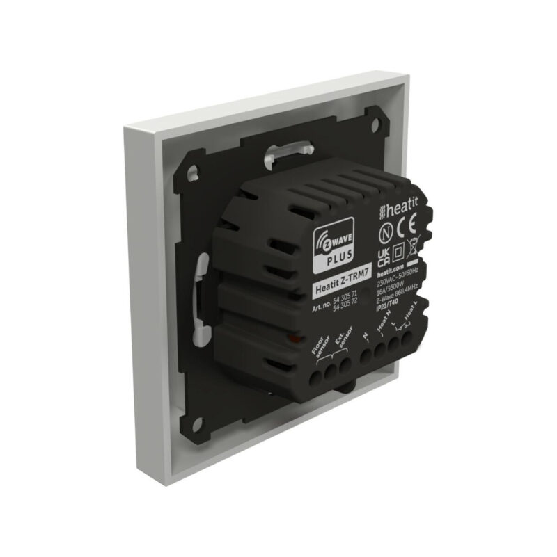 Termostat Heatit Z-TRM7 White RAL 9003 Z-Wave Thermostat 3600W 16A 868,4 Mhz