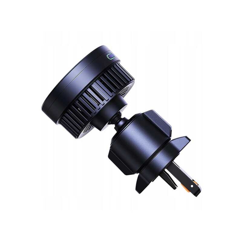 UCHWYT SAMOCHODOWY ŁADOWARKA INDUKCYJNA Baseus MagPro BS-CW04 Qi 2.0 15W MagSafe NA KRATKĘ CZARNY