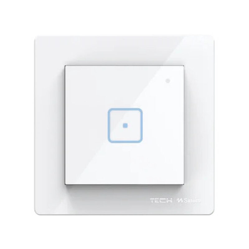 Bezprzewodowy włącznik jednopolowy biały FS-01 Tech Sterowniki
