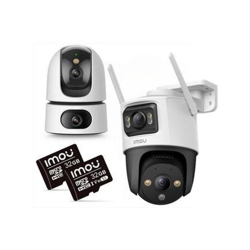 Zestaw 2 kamer IP IMOU Ranger Dual 10MP (5MP + 5MP) i Cruiser Dual 10MP (5MP + 5MP)
