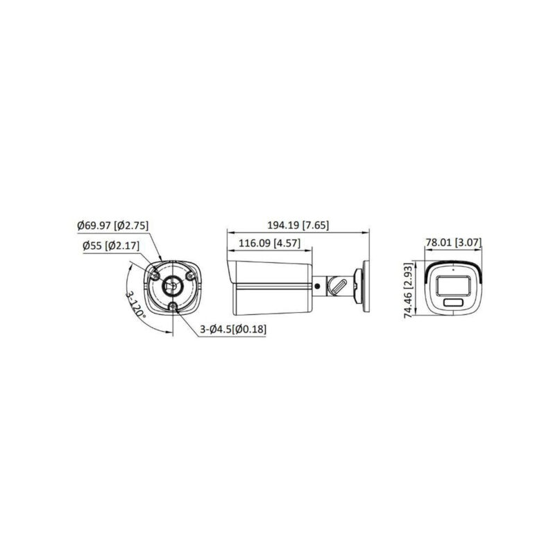 KAMERA 4W1 HIKVISION DS-2CE12DF3T-LFS(2.8mm)(O-STD)