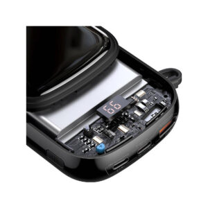 Powerbank Baseus Qpow Digital Display PPQD060201 20000mAh 20W PD QC USB-A USB-C + KABEL Lightning