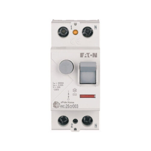 EATON WYŁĄCZNIK RÓŻNICOWOPRĄDOWY 25A 2P 2M 30MA AC 6KA