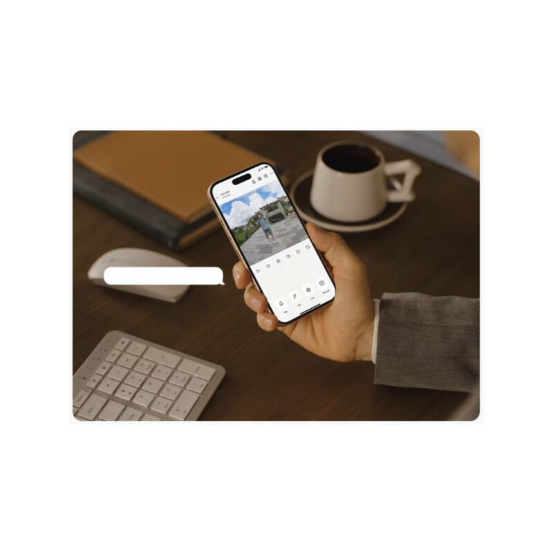 Inteligentny dzwonek Reolink D340B z baterią Wi-Fi 2K