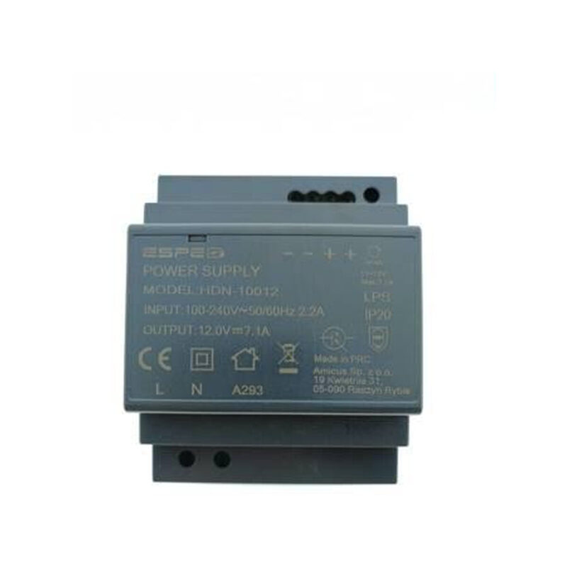 ZASILACZ IMPULSOWY NA SZYNĘ DIN ESPE HDN-10012 12V/85W/7.1A