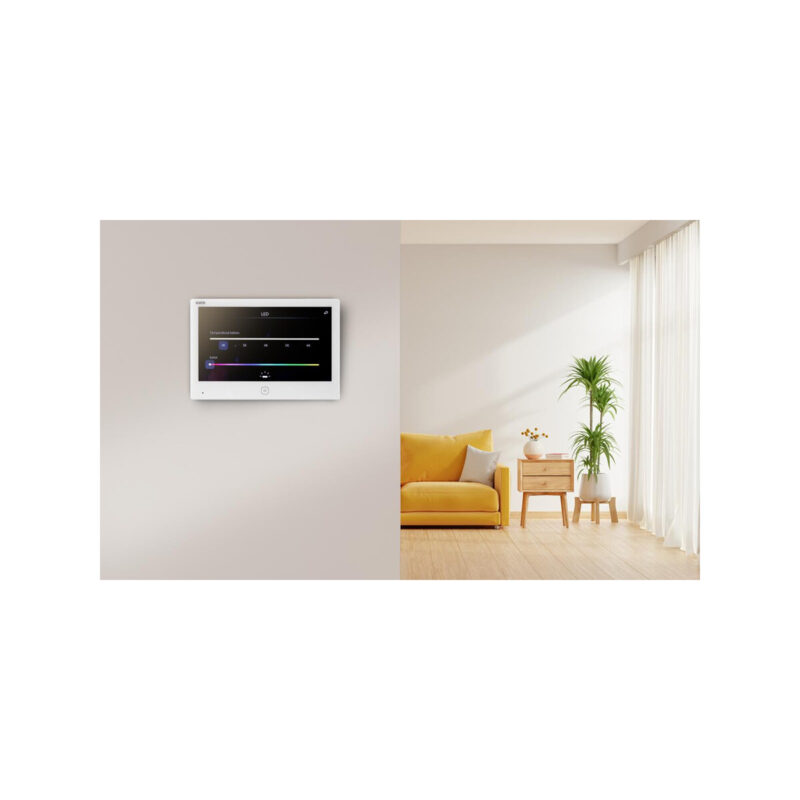 Wideodomofon EURA 2-żyłowy VDP-49A3-2TY biały Tuya