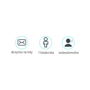 Skrzynka na listy Vidos DUO S1201A-SKM z wbudowanym wideodomofonem