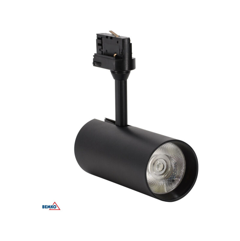 Spot COB VERKO czarny 3-fazowy 30W 4000K 2400LM 36°