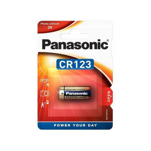 Bateria CR123A PANASONIC (blister 1 szt.)