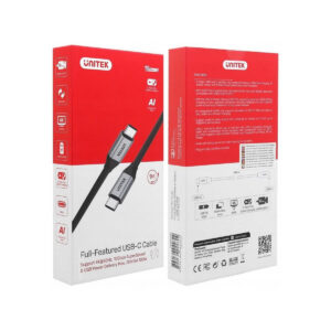 Kabel USB Unitek USB-C na USB-C 10Gbps 4K 60Hz 20V/5A