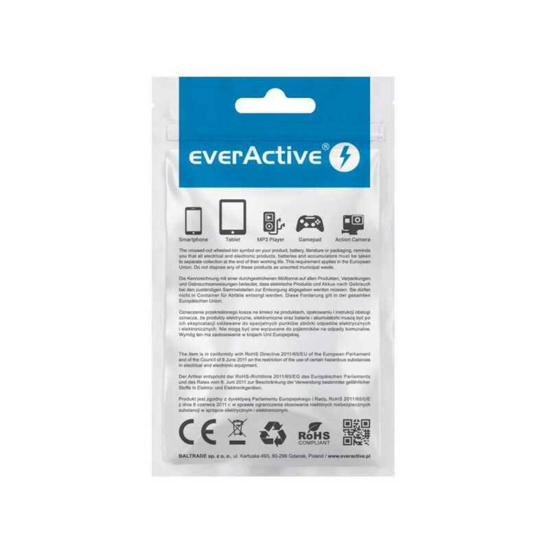 KABEL USB-C / USB-C everActive CBB-1PD5 100cm PD 100W 5A