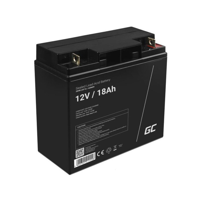 AKUMULATOR AGM Green Cell VRLA 12V 18Ah