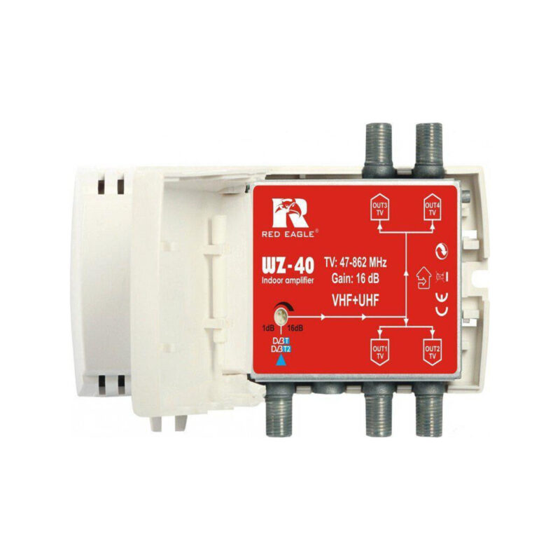 Wzmacniacz DVB-T/T2 WZ-40 RED EAGLE