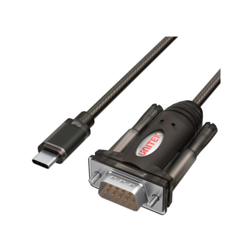 Adapter Unitek Y-1105K USB-C 1x RS-232