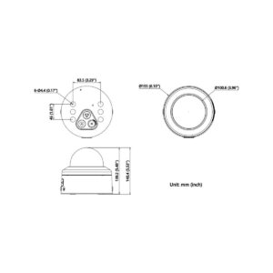Kamera IP Hikvision DS-2CD2766G3-IPTRZSY(2.8-12mm)BLACK