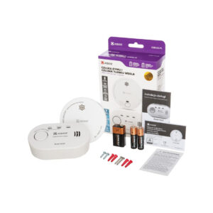 Zestaw 2 czujek KIDDE czadu i dymu