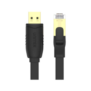 Kabel Unitek Y-SP02001B RJ-45 na USB-A konsolowy 1,8m