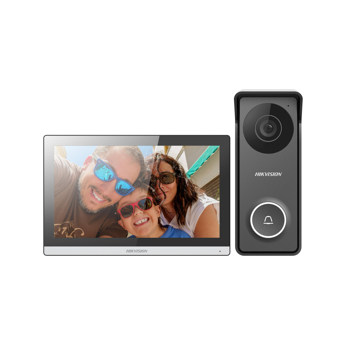 Zestaw wideodomofonowy Hikvision Hybrid HD DS-KIS313-P(B)