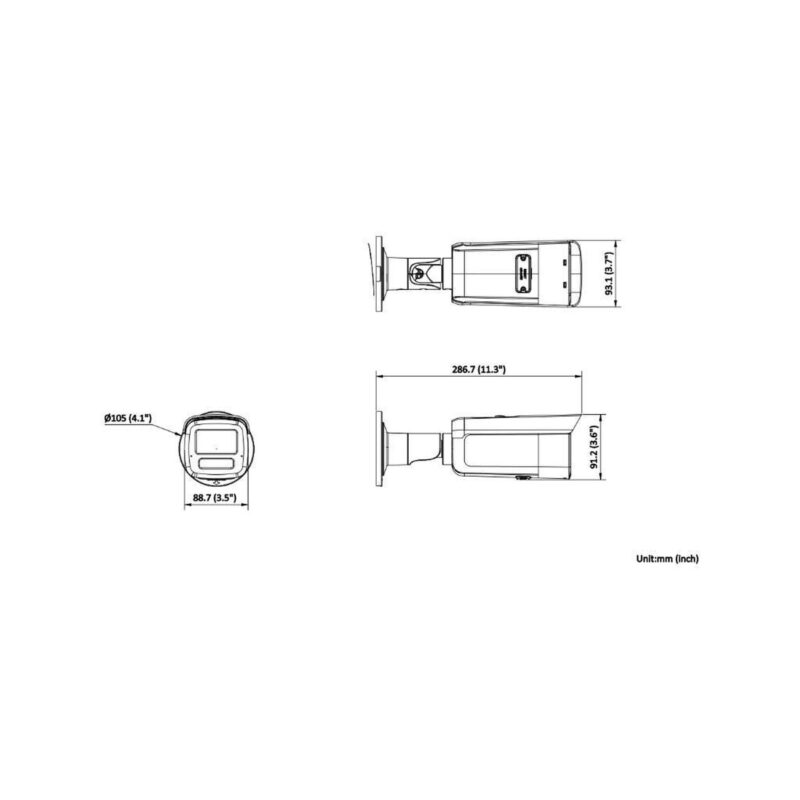 KAMERA IP HIKVISION DS-2CD2T83G2-2LI(2.8mm)