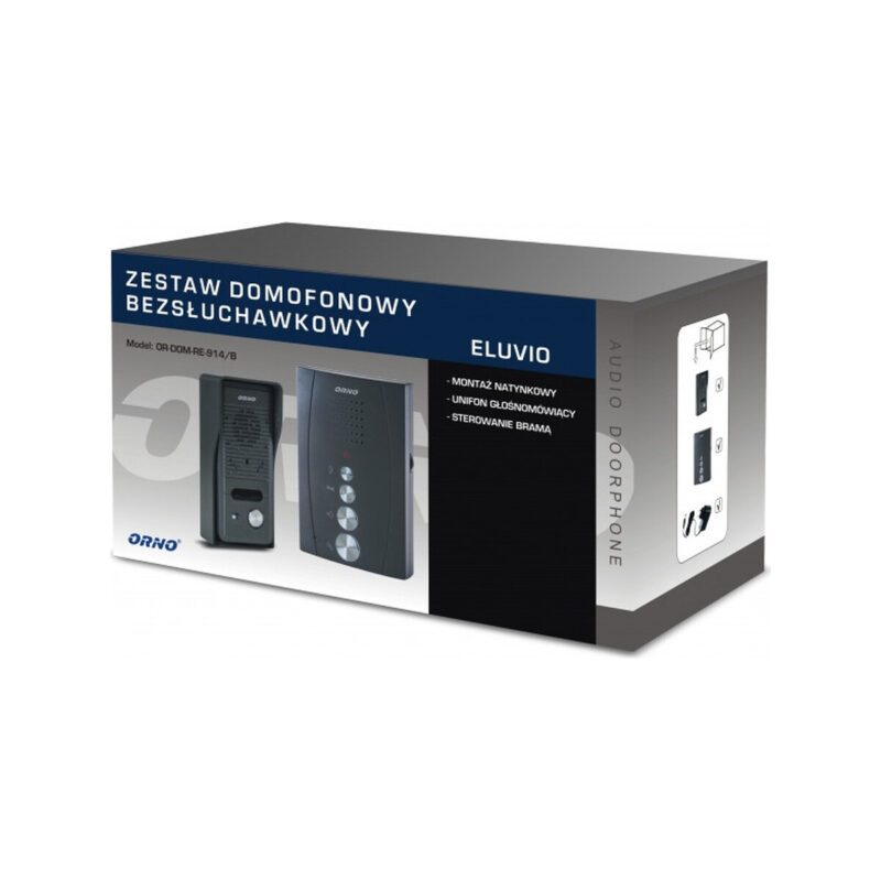 DOMOFON ORNO OR-DOM-RE-914/B CZARNY