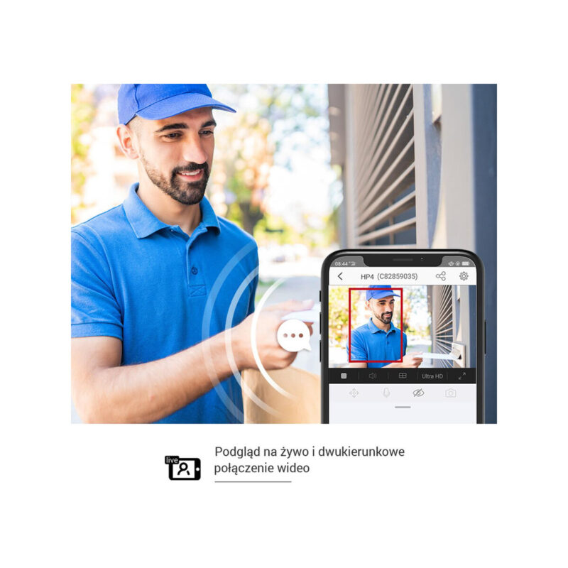 Bezprzewodowy wizjer do drzwi Ezviz HP2 2MP