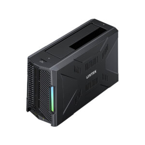 Unitek Stacja dokująca, 1x dysk M.2 NVMe, 1x dysk SATA, USB-C 10 Gbps S1234B01-EU