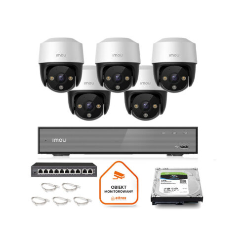Zestaw monitoringu Imou 5x kamera Cruiser 4MP POE