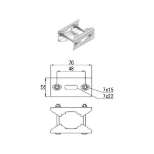 Uchwyt uniwersalny ATS UU2
