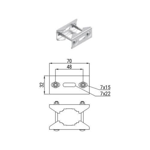 Uchwyt uniwersalny ATS UU2