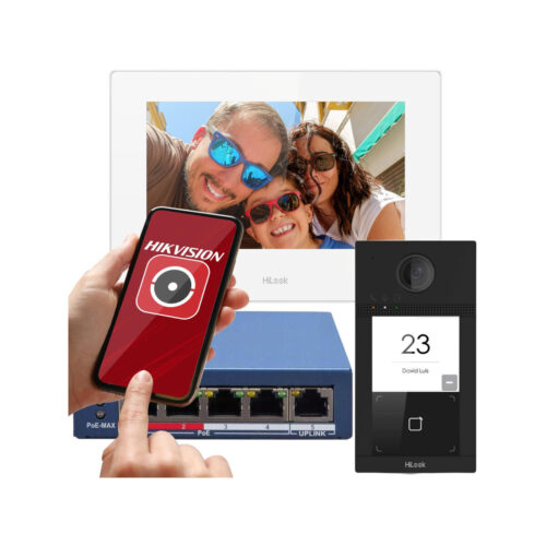 Zestaw wideodomofonowy IP Hilook by Hikvision IP-VIS-Pro-W