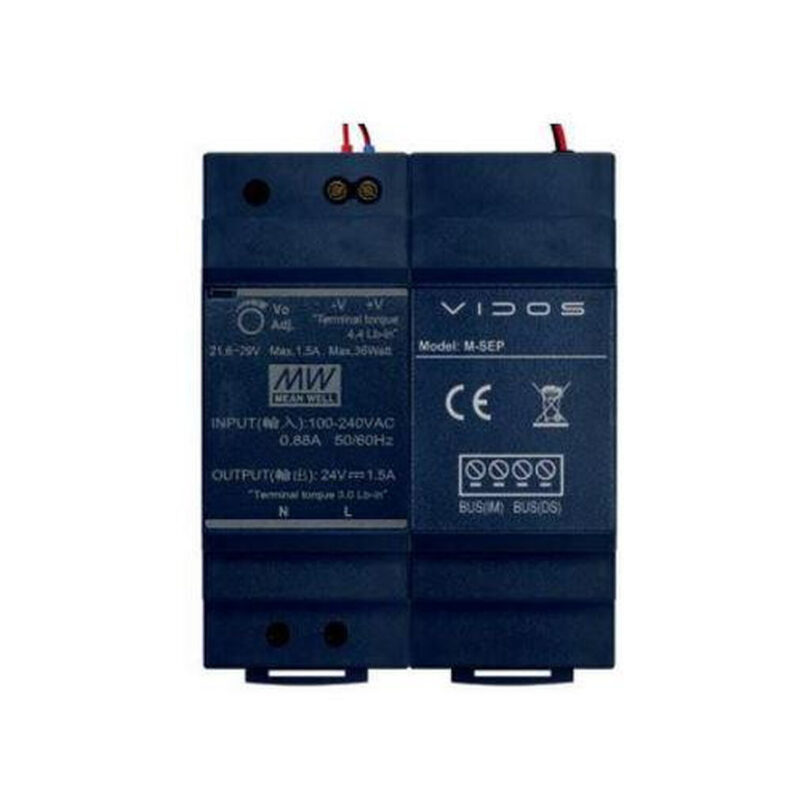 Skrzynka na listy z wideodomofonem i monitorem VIDOS DUO S1201A-SKM/M1022W