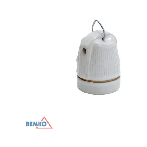 Oprawka ceramiczna E27 Z UCHWYTEM L