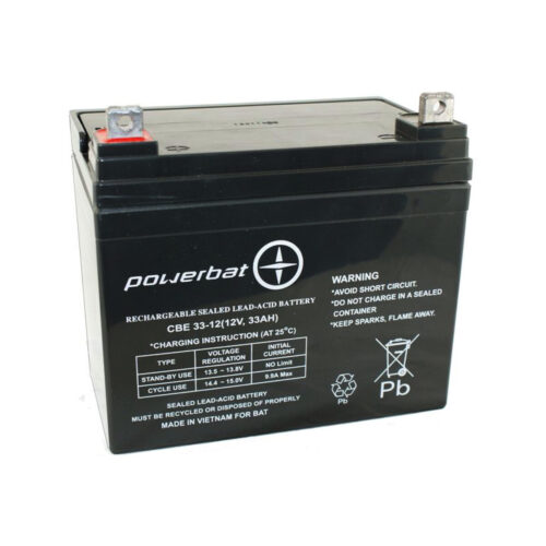 Akumulator PowerBat AGM 12V 33Ah