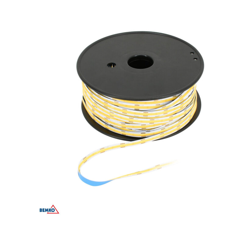 Taśma LED premium 12V DC COB 2400LED/5M 12W/1M IP20 biała ciepła