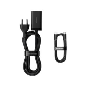 ŁADOWARKA SIECIOWA Baseus GaN 3 Pro Desktop Charger CCGP040101 65W 2x USB-A 2x USB-C PD 3.0 QC 4.0