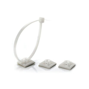 UCHWYT MOCUJĄCY SAMOPRZYLEPNY HW-3AC BIAŁY (100szt.)