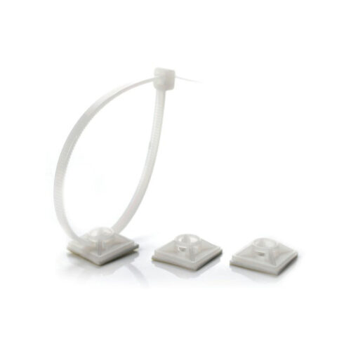 UCHWYT MOCUJĄCY SAMOPRZYLEPNY HW-3AC BIAŁY (100szt.)