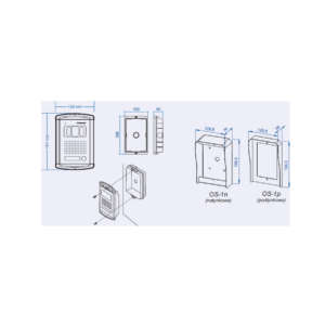 9978_schemat PANEL ZEW. Z KAM. COMMAX DRC-4CANS