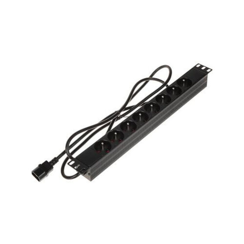 Listwa zasilająca 8 gniazd PD-8/R/IEC-N