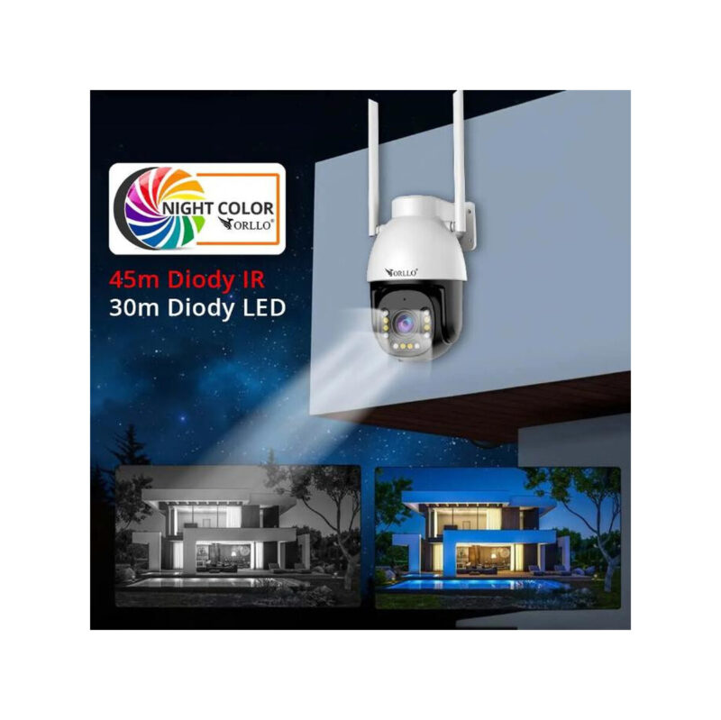 Kamera IP Orllo zewnętrzna obrotowa zoom x10 4MPx ORLLO Z9 ULTRA
