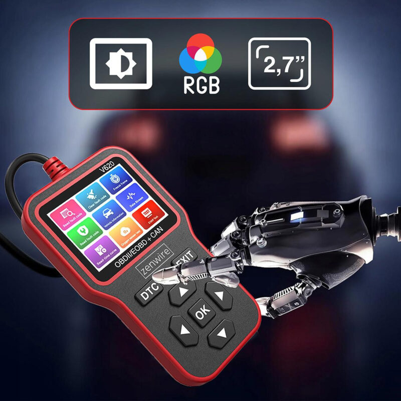 99a15453b676d8e36706f9086bc9c974_original Interfejs Tester Skaner Diagnostyczny OBD2 ELM327 CAN Zenwire V620