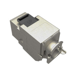 Moduł Keystone samozaciskowy Solarix Cat.6A STP RJ45 SXKJ-10G-STP-BK-SA