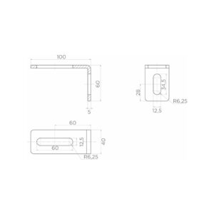 99b2902ed73abdfbecca700e6c230ae6_original Kątownik PSG 60.041.7016 rolki prowadzącej 100x60mm, antracytowy RAL7016