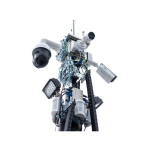 Mobilna wieża do zdalnego wideomonitoringu CCTV iCAM-TOWER AI 5MQ3